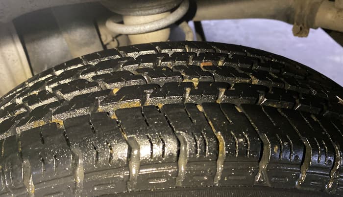 2016 Maruti Alto K10 VXI AMT, Petrol, Automatic, 73,373 km, Left Rear Tyre Tread