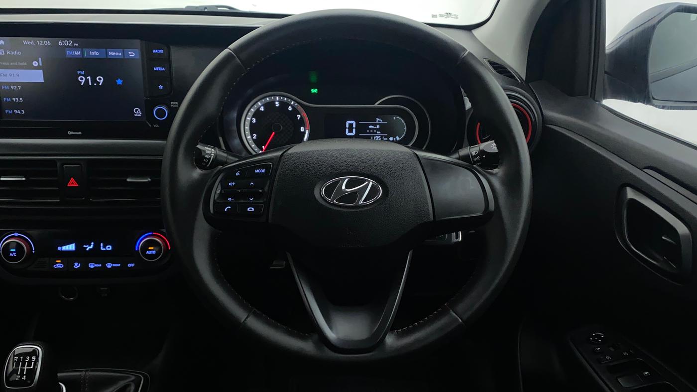 2022 Hyundai GRAND I10 NIOS SPORTZ 1.0 TURBO GDI, Petrol, Manual, 11,951 km, Steering Wheel Close Up