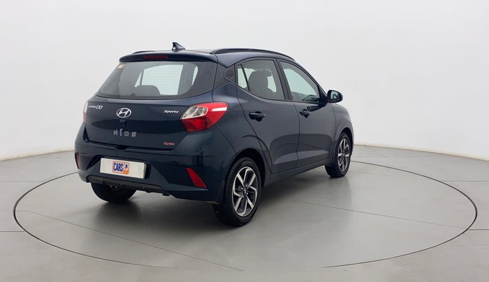 2022 Hyundai GRAND I10 NIOS SPORTZ 1.0 TURBO GDI, Petrol, Manual, 11,951 km, Right Back Diagonal