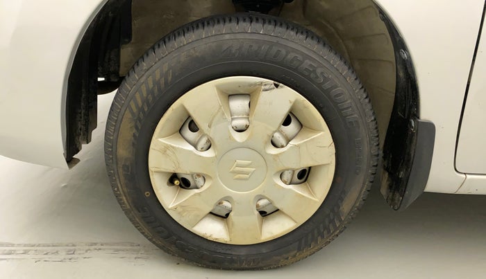2014 Maruti Wagon R 1.0 LXI, Petrol, Manual, 57,764 km, Left Front Wheel