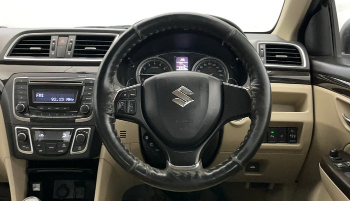 2017 Maruti Ciaz ZETA 1.4  MT PETROL, Petrol, Manual, 54,569 km, Steering Wheel Close Up