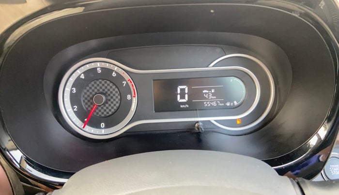 2020 Hyundai AURA SX 1.2, CNG, Manual, 55,457 km, Odometer Image