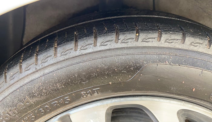 2020 Hyundai AURA SX 1.2, CNG, Manual, 55,457 km, Right Rear Tyre Tread