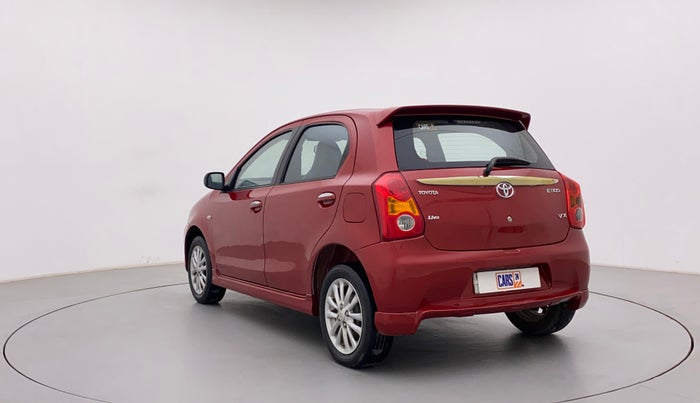 2011 Toyota Etios Liva VX, Petrol, Manual, 1,21,217 km, Left Back Diagonal