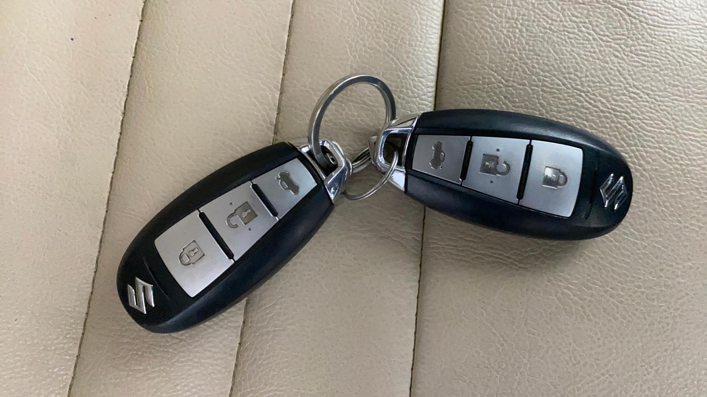 2021 Maruti Ciaz ALPHA 1.5 SHVS PETROL, Petrol, Manual, 36,561 km, Key Close Up
