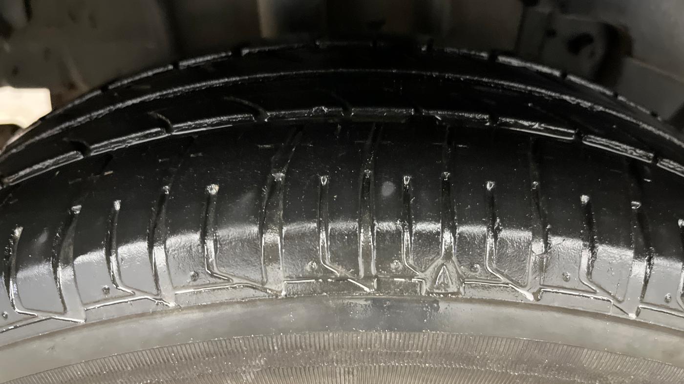 2024 Tata TIGOR XZ CNG, CNG, Manual, 44,589 km, Right Rear Tyre Tread