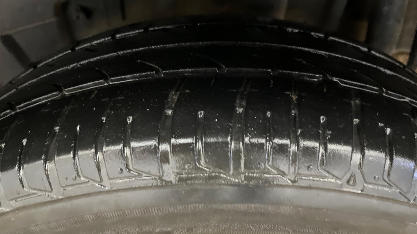 2024 Tata TIGOR XZ CNG, CNG, Manual, 44,589 km, Left Rear Tyre Tread