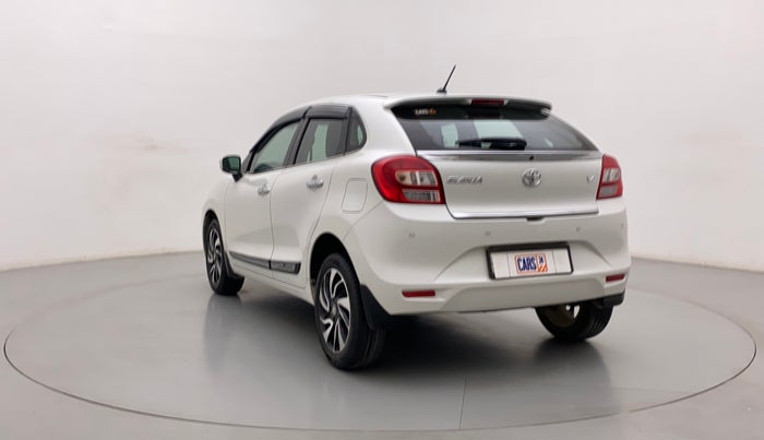 2021 Toyota Glanza V CVT, Petrol, Automatic, 12,500 km, Left Back Diagonal