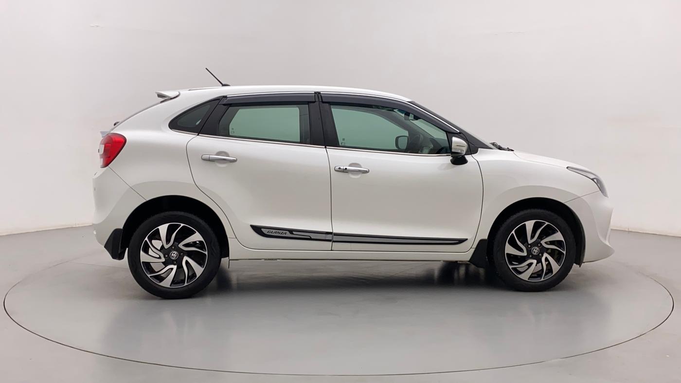 2021 Toyota Glanza V CVT, Petrol, Automatic, 12,500 km, Right Side View
