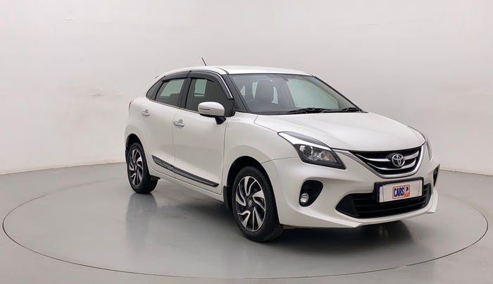 2021 Toyota Glanza V CVT, Petrol, Automatic, 12,500 km, Right Front Diagonal