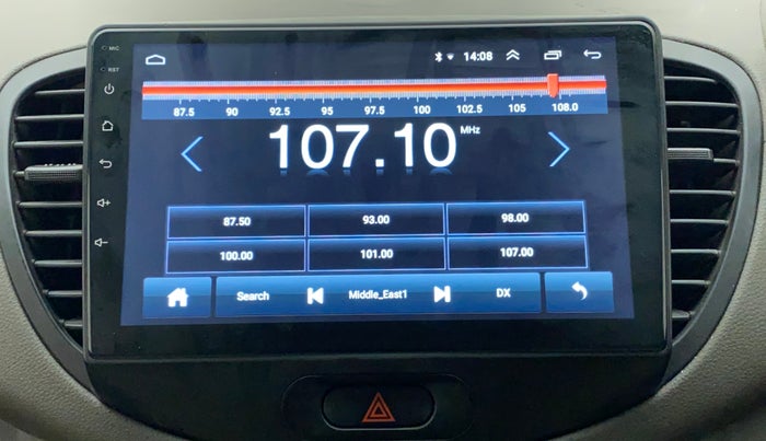 2012 Hyundai i10 MAGNA 1.2, CNG, Manual, 60,850 km, Infotainment System