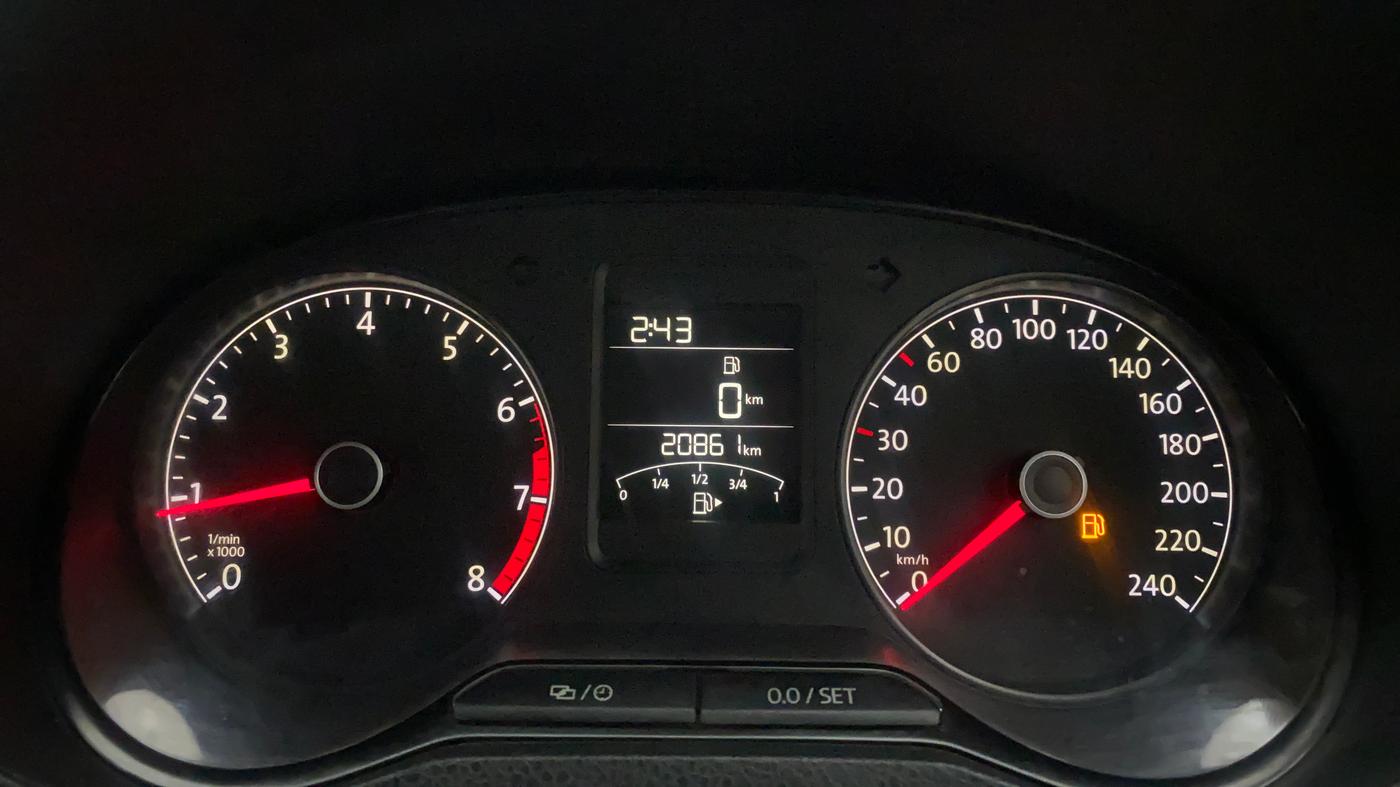 2016 Volkswagen Polo COMFORTLINE 1.2L, Petrol, Manual, 20,861 km, Odometer Image