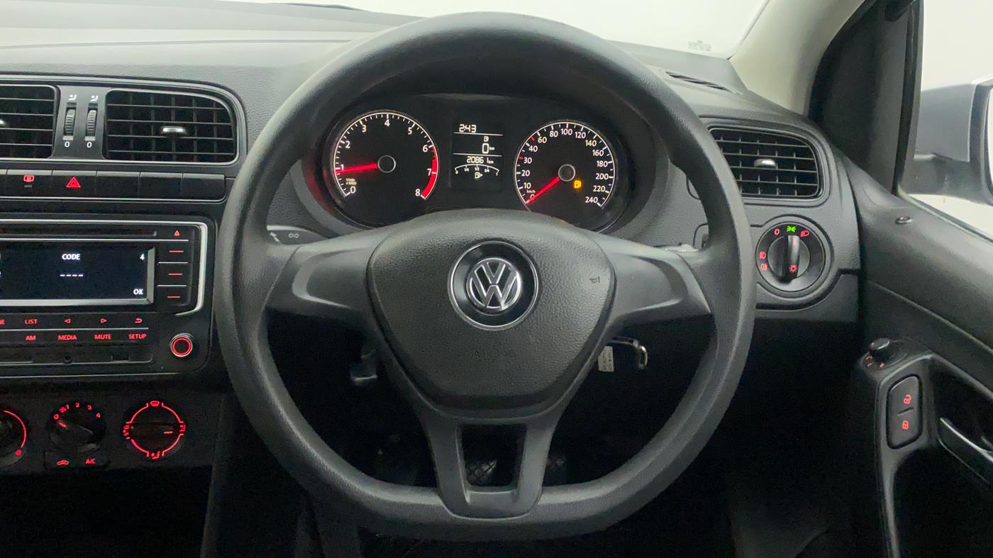 2016 Volkswagen Polo COMFORTLINE 1.2L, Petrol, Manual, 20,861 km, Steering Wheel Close Up