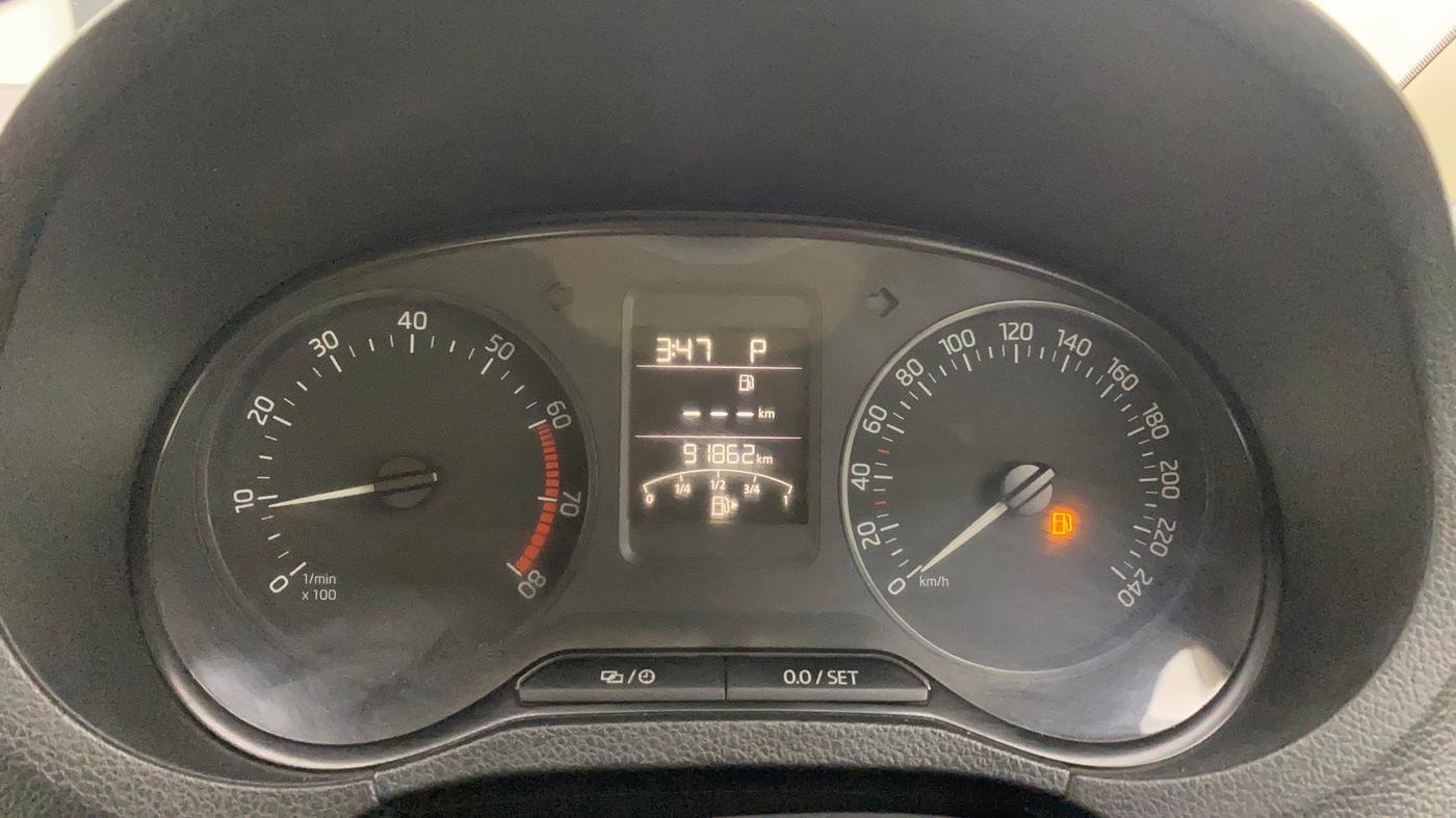 2018 Skoda Rapid STYLE 1.6 MPI AT, Petrol, Automatic, 91,861 km, Odometer Image