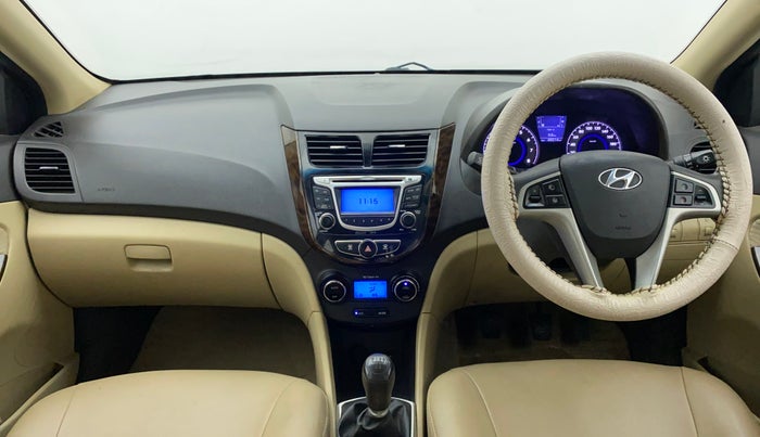 2013 Hyundai Verna FLUIDIC 1.6 VTVT SX, Petrol, Manual, 48,214 km, Dashboard