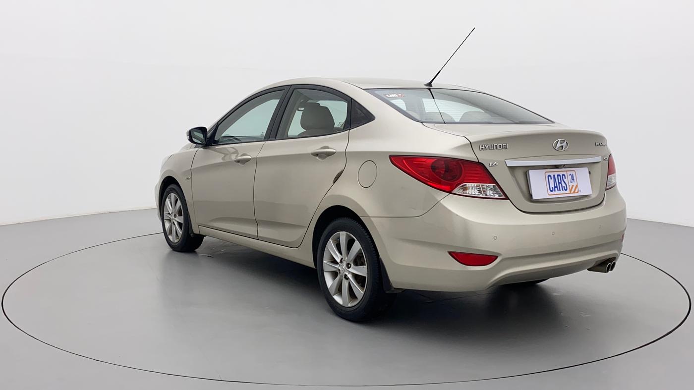 2013 Hyundai Verna FLUIDIC 1.6 VTVT SX, Petrol, Manual, 48,214 km, Left Back Diagonal
