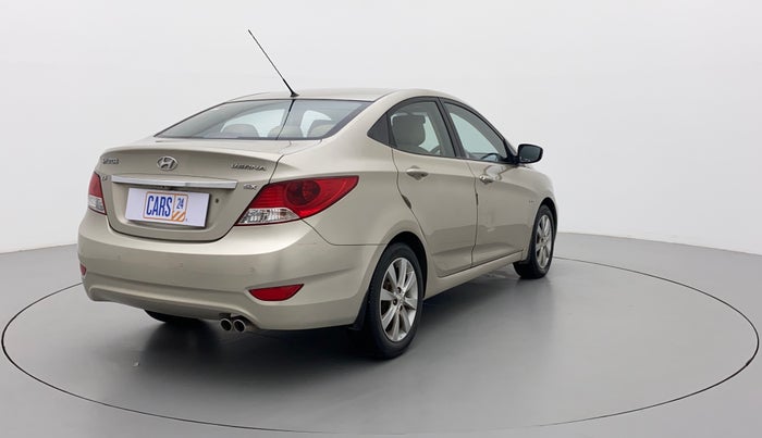 2013 Hyundai Verna FLUIDIC 1.6 VTVT SX, Petrol, Manual, 48,214 km, Right Back Diagonal