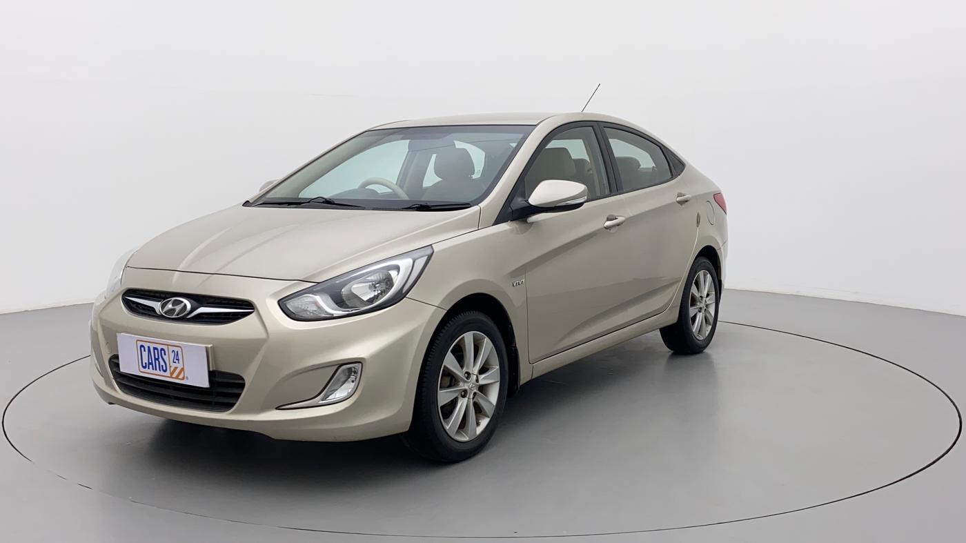 2013 Hyundai Verna FLUIDIC 1.6 VTVT SX, Petrol, Manual, 48,214 km, Left Front Diagonal