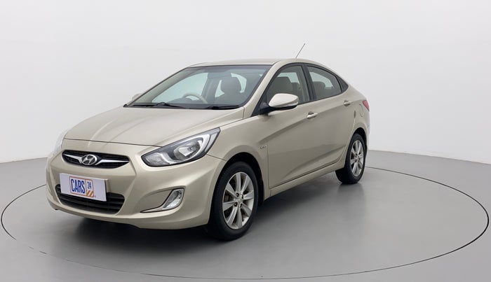 2013 Hyundai Verna FLUIDIC 1.6 VTVT SX, Petrol, Manual, 48,214 km, Left Front Diagonal