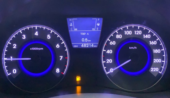 2013 Hyundai Verna FLUIDIC 1.6 VTVT SX, Petrol, Manual, 48,214 km, Odometer Image