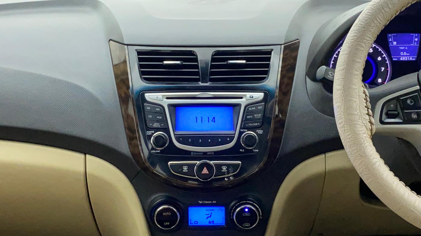 2013 Hyundai Verna FLUIDIC 1.6 VTVT SX, Petrol, Manual, 48,214 km, Air Conditioner