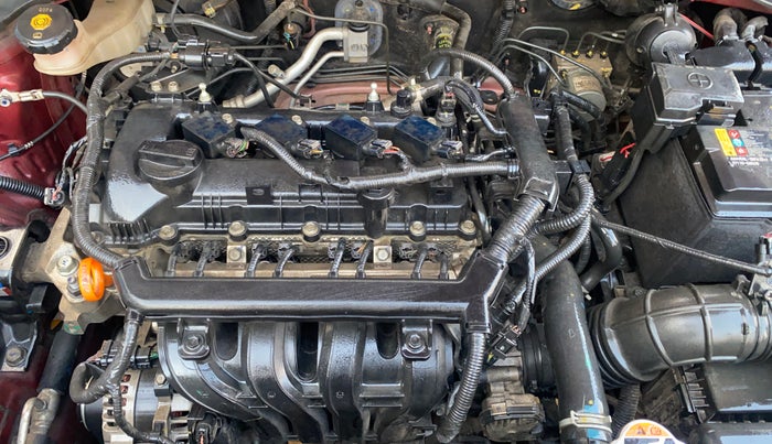 2023 KIA SONET HTE 1.2, Petrol, Manual, 20,690 km, Engine View