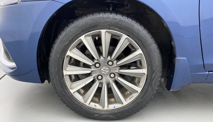 2018 Maruti Ciaz ALPHA 1.5 SHVS PETROL, Petrol, Manual, 57,378 km, Left Front Wheel