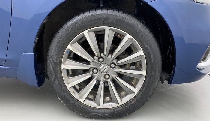 2018 Maruti Ciaz ALPHA 1.5 SHVS PETROL, Petrol, Manual, 57,378 km, Right Front Wheel