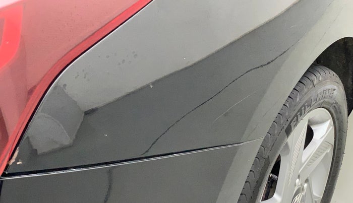 2020 Hyundai Verna S PLUS 1.5 CRDI, Diesel, Manual, 47,741 km, Right quarter panel - Lining has minor damage