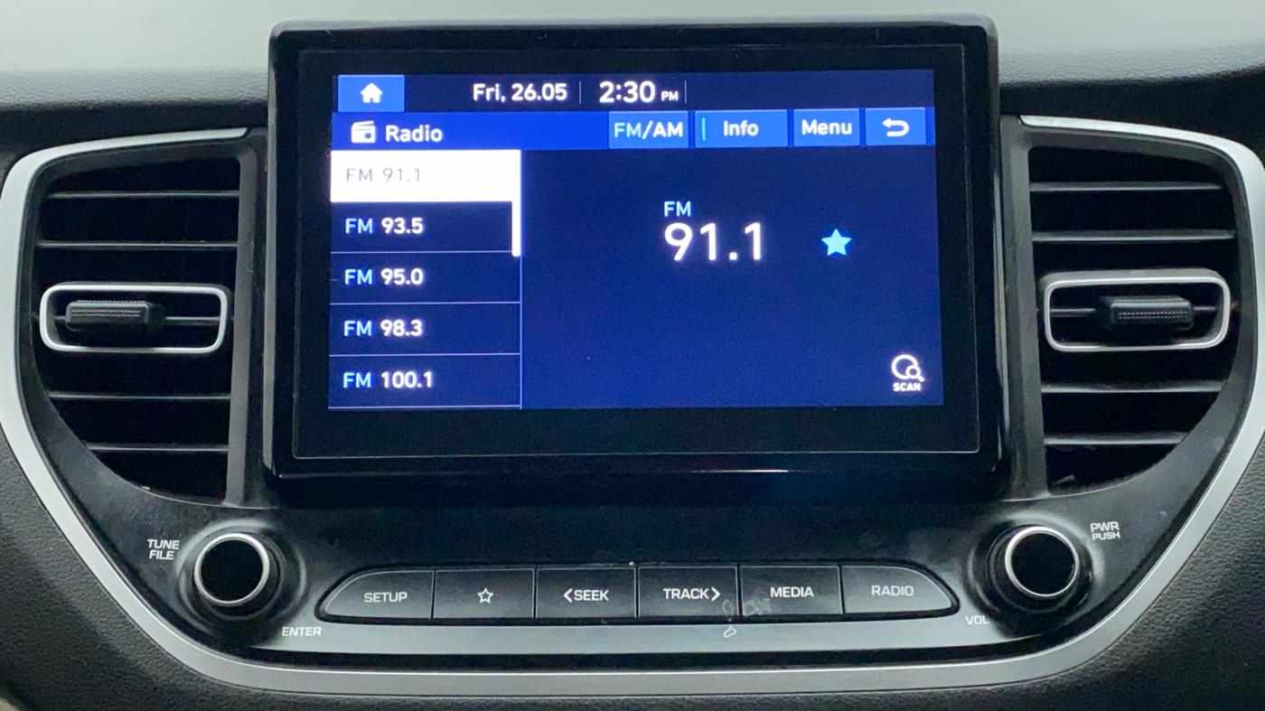 2020 Hyundai Verna S PLUS 1.5 CRDI, Diesel, Manual, 47,741 km, Infotainment System