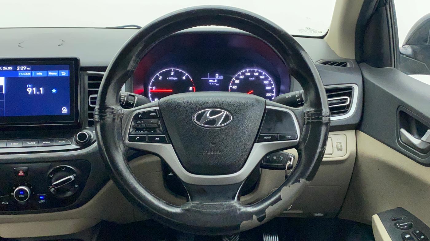 2020 Hyundai Verna S PLUS 1.5 CRDI, Diesel, Manual, 47,741 km, Steering Wheel Close Up
