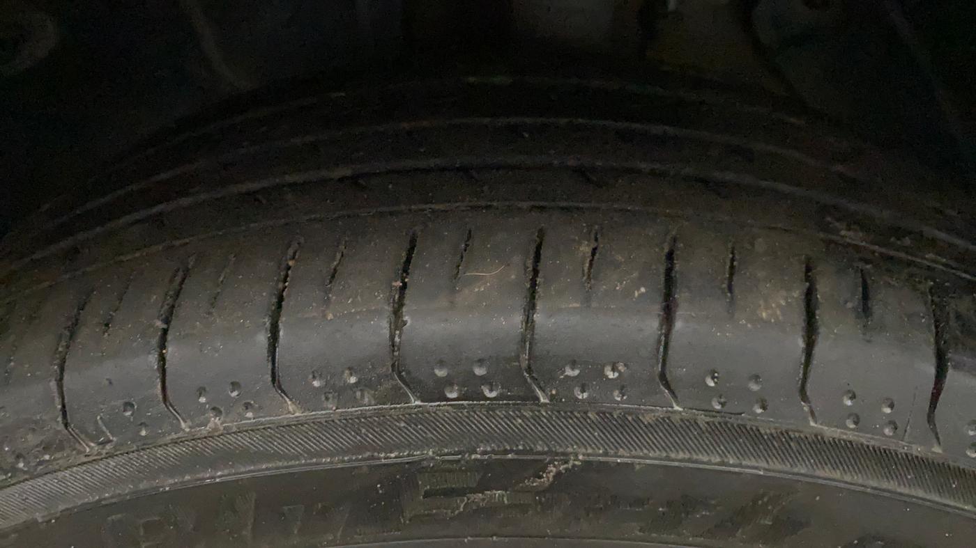 2021 Hyundai Tucson GLS 2WD AT DIESEL, Diesel, Automatic, 89,717 km, Left Front Tyre Tread