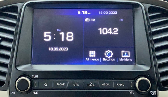 2020 Hyundai NEW SANTRO SPORTZ CNG, CNG, Manual, 73,711 km, Infotainment System