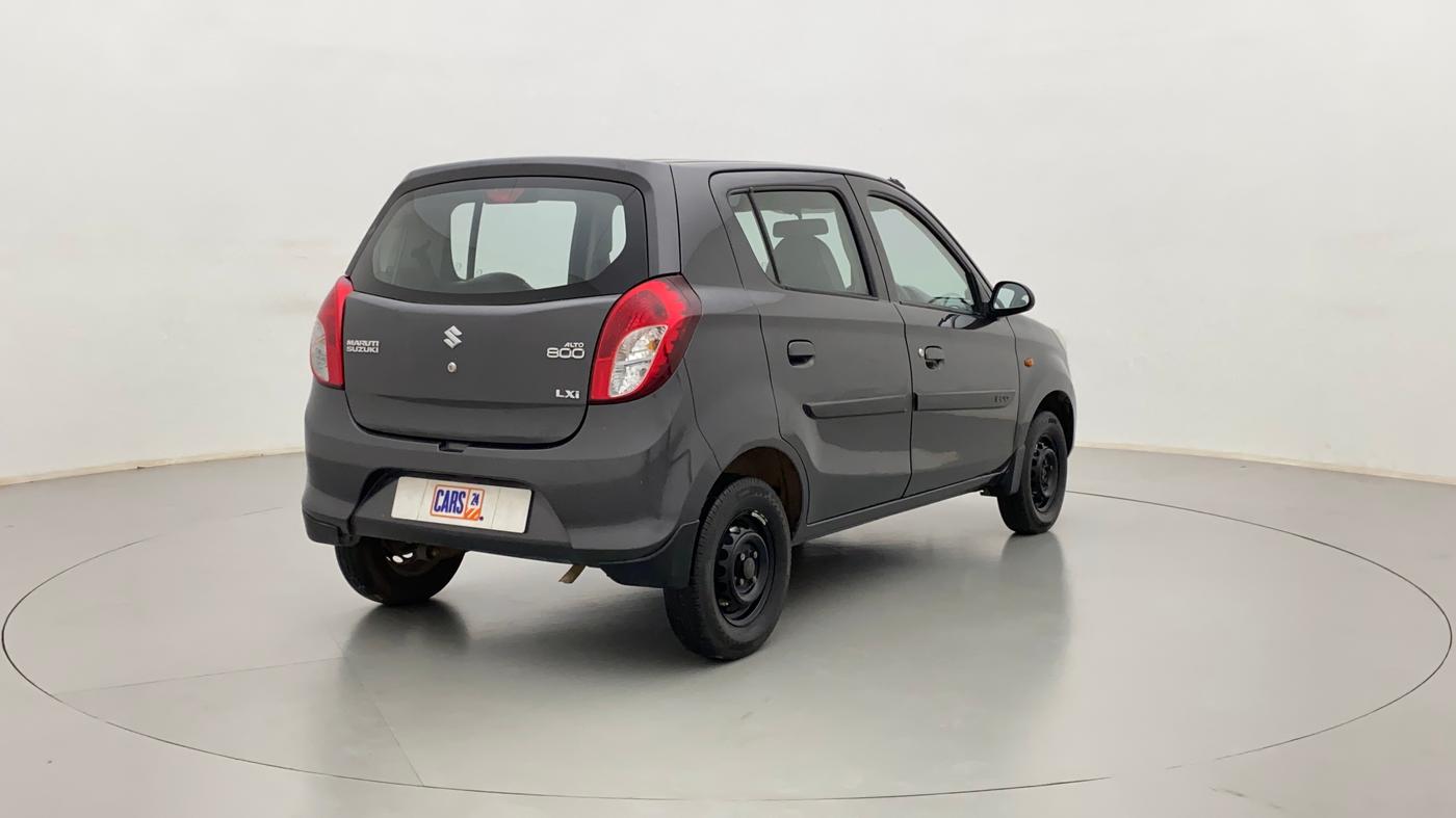 2016 Maruti Alto 800 LXI, Petrol, Manual, 63,077 km, Right Back Diagonal