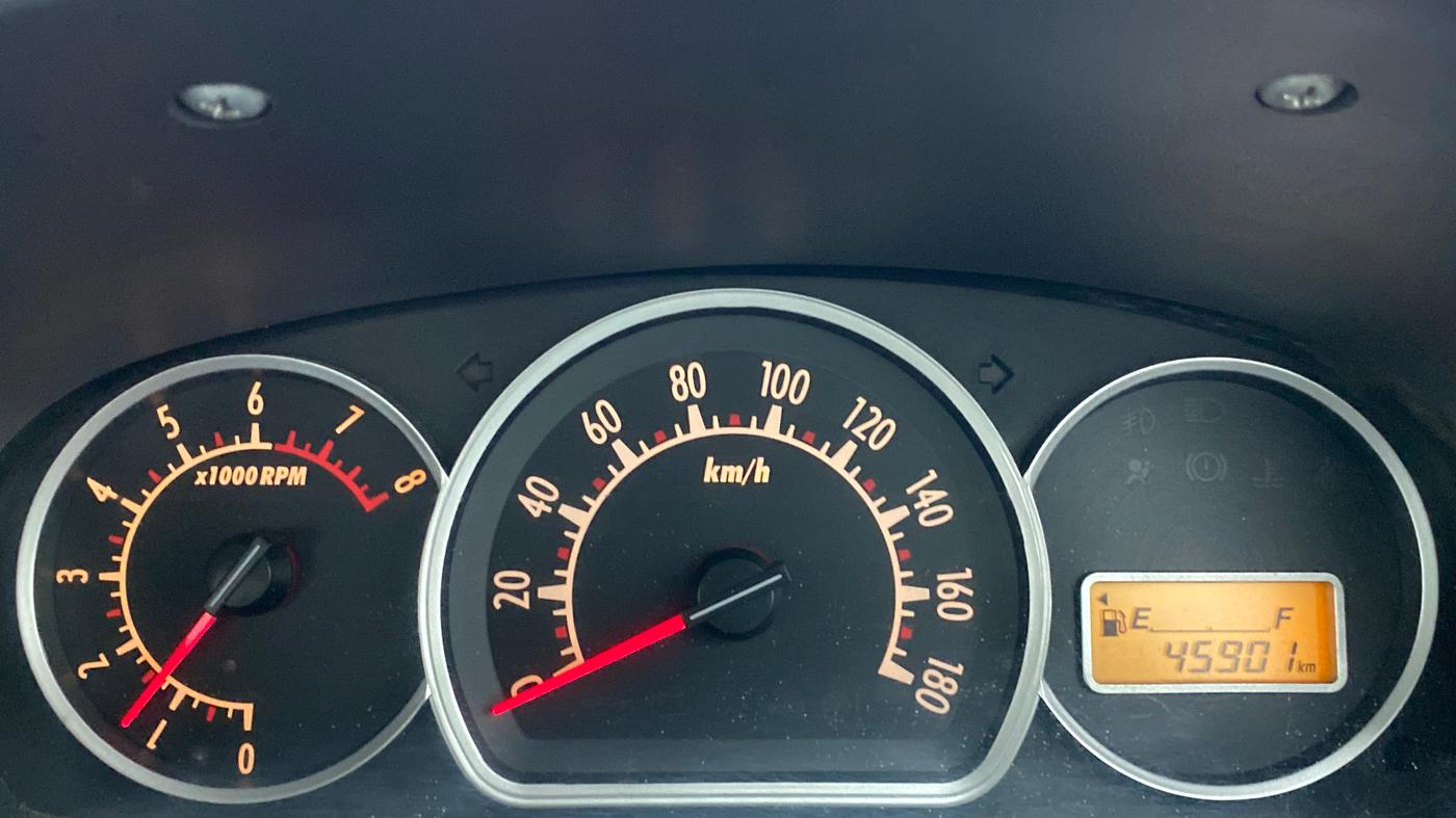 2014 Maruti Alto K10 VXI P, Petrol, Manual, 46,043 km, Odometer Image
