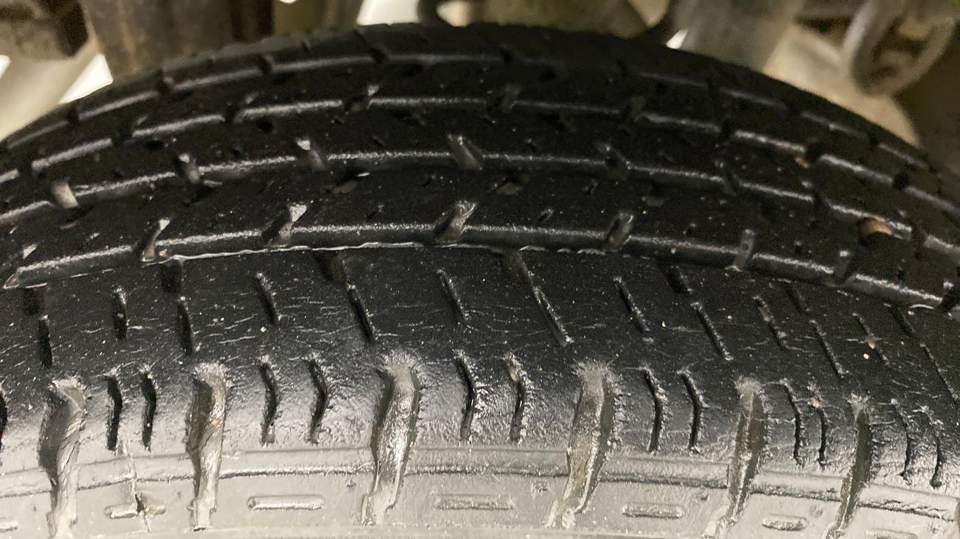 2014 Maruti Alto K10 VXI P, Petrol, Manual, 46,043 km, Right Rear Tyre Tread