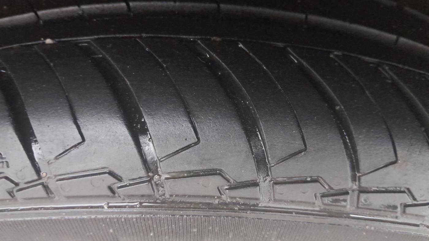 2024 Hyundai EXTER SX 1.2 MT, Petrol, Manual, 7,457 km, Left Rear Tyre Tread