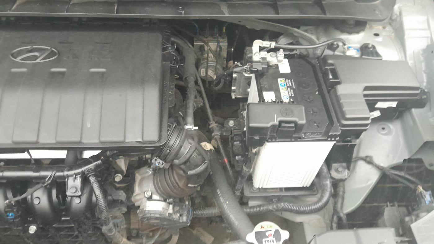 2024 Hyundai EXTER SX 1.2 MT, Petrol, Manual, 7,457 km, Engine View - Left