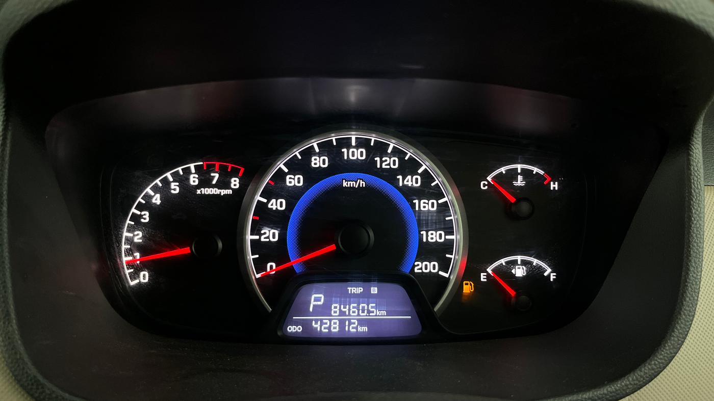 2017 Hyundai Grand i10 SPORTZ AT 1.2 KAPPA VTVT, Petrol, Automatic, 42,812 km, Odometer Image