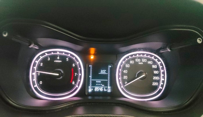 2021 Maruti Vitara Brezza ZXI, Petrol, Manual, 85,455 km, Odometer Image