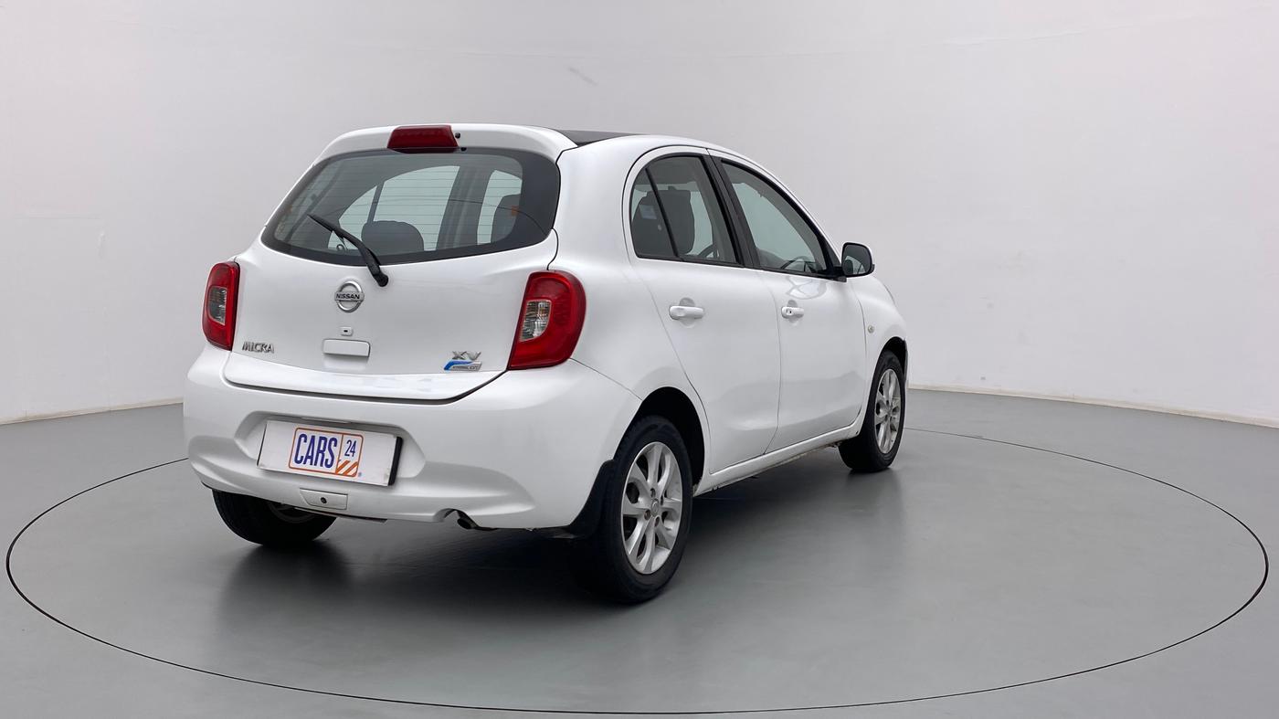 2014 Nissan Micra XV CVT, Petrol, Automatic, 59,671 km, Right Back Diagonal