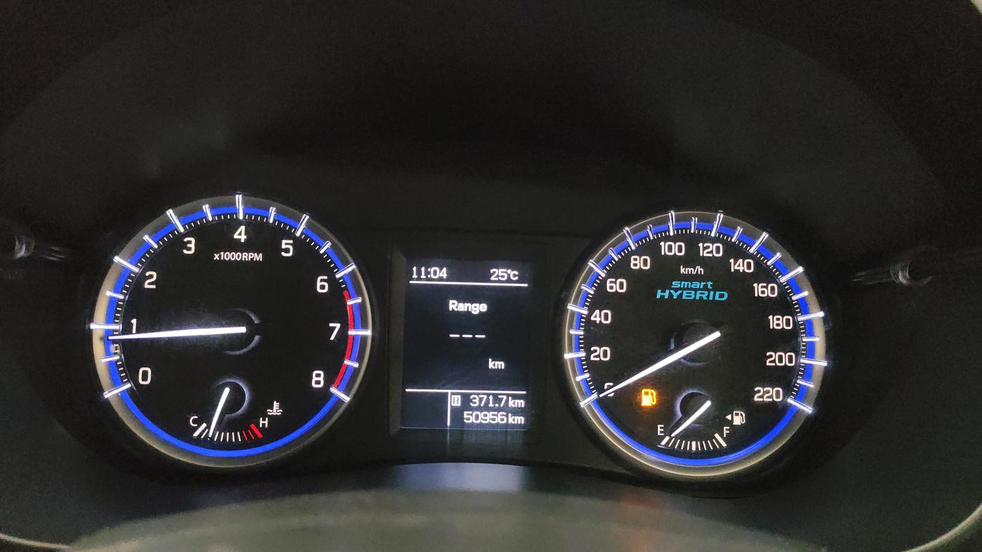 2020 Maruti S Cross ALPHA 1.5, Petrol, Manual, 50,955 km, Odometer Image