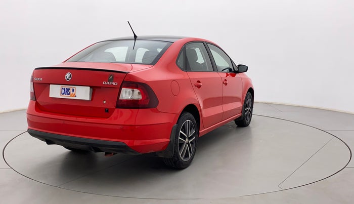 2018 Skoda Rapid STYLE 1.6 MPI AT, Petrol, Automatic, 59,579 km, Right Back Diagonal