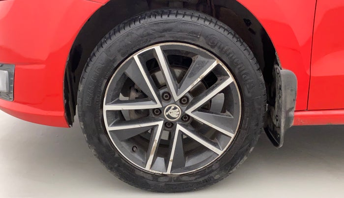 2018 Skoda Rapid STYLE 1.6 MPI AT, Petrol, Automatic, 59,579 km, Left Front Wheel