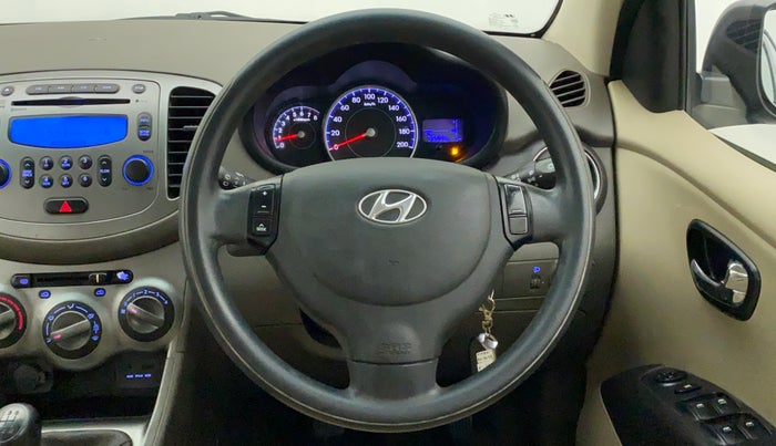 2010 Hyundai i10 SPORTZ (O) 1.2, Petrol, Manual, 36,149 km, Steering Wheel Close Up