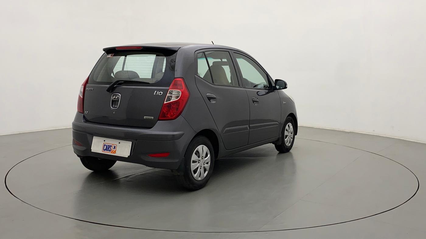 2010 Hyundai i10 SPORTZ (O) 1.2, Petrol, Manual, 36,149 km, Right Back Diagonal