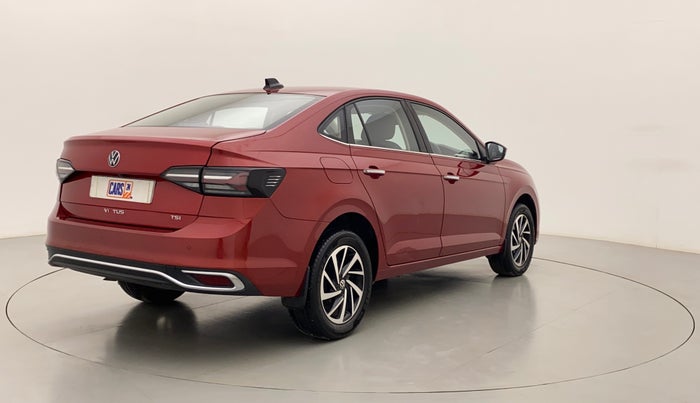 2022 Volkswagen VIRTUS TOPLINE TSI 1.0 AT, Petrol, Automatic, 11,880 km, Right Back Diagonal