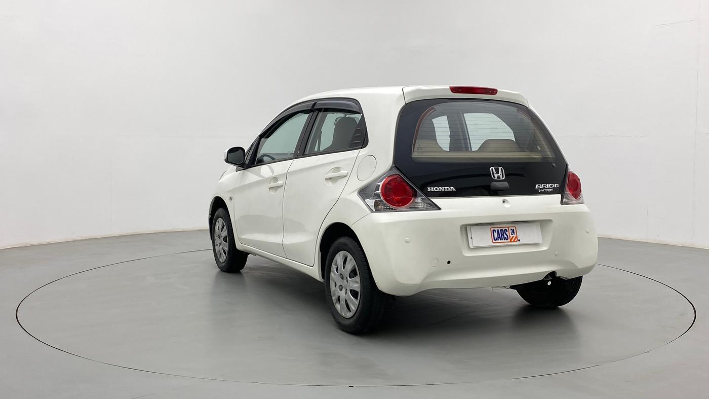 2014 Honda Brio S MT, Petrol, Manual, 50,925 km, Left Back Diagonal