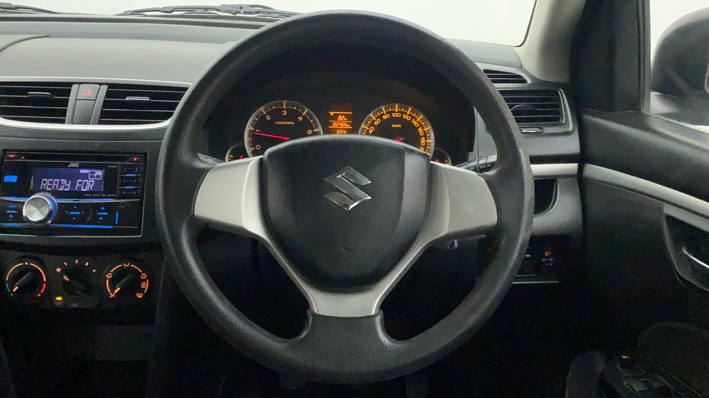 2012 Maruti Swift VDI, Diesel, Manual, 1,02,466 km, Steering Wheel Close Up