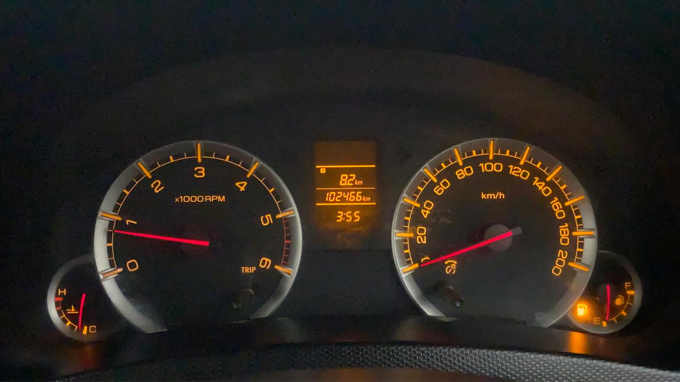 2012 Maruti Swift VDI, Diesel, Manual, 1,02,466 km, Odometer Image